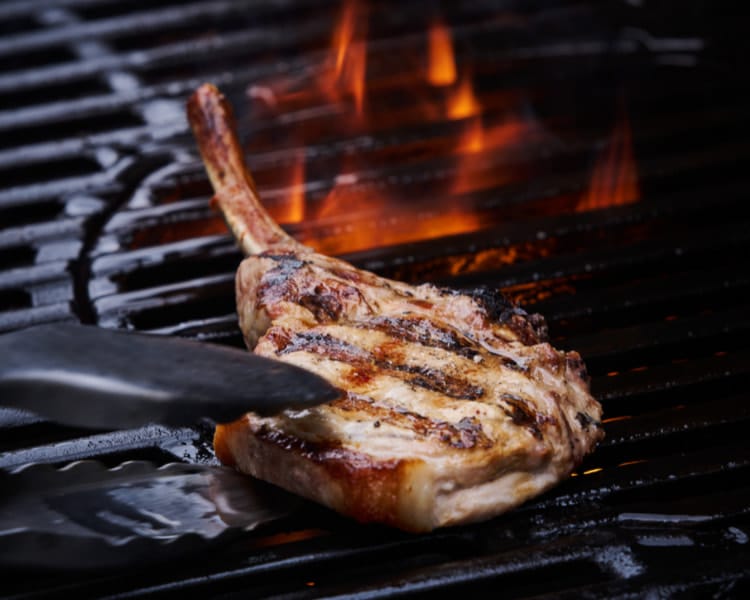kotelet på grill